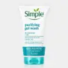1-simple purifying gel wash copy ژل شستشوی پوست چرب و مختلط سیمپل