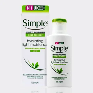 آبرسان و مرطوب کننده سیمپل 125 میل مدل Hydrating light misturiser