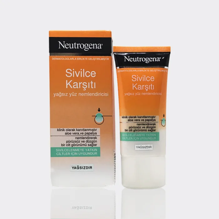 کرم مرطوب کننده پوست چرب و مستعد جوش نیتروژنا (نوتروژینا) مدل Visibly Clear Oil Free Moisturiser