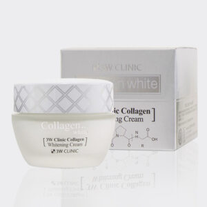کرم روشن کننده و کلاژن ساز  3W Clinic مدل collagen whitening cream