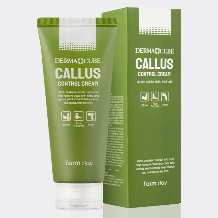 کرم رفع سیاهی زانو، آرنج و قوزک پا کالوس فارم استی مدل Dermacube Callus Control Cream