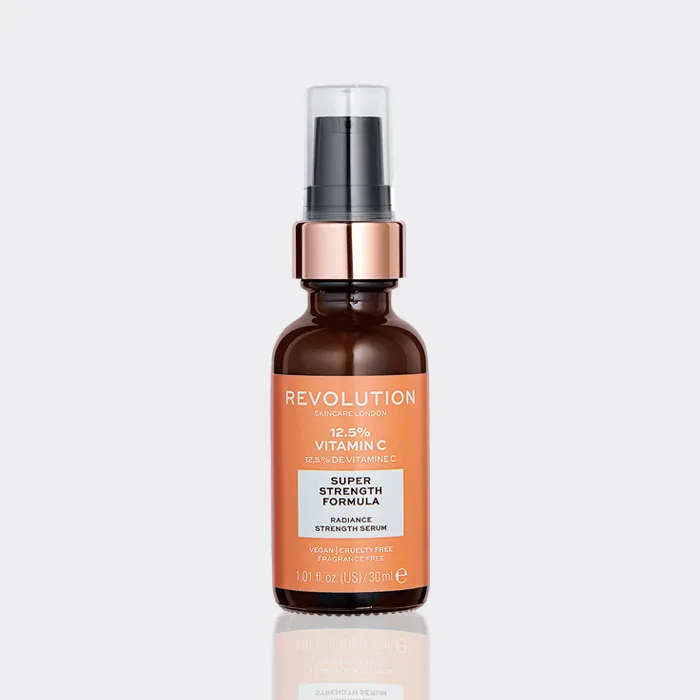 سرم ویتامین سی روشن کننده و درخشان کننده رولوشن 12/5% 30 میل مدل Vitamin C Serum