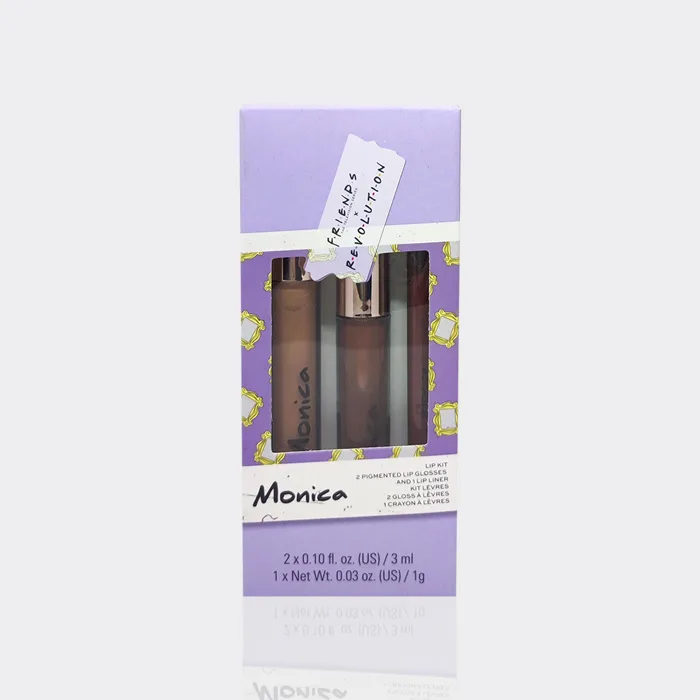 کیت لب مونیکا رولوشن مدل Revolution makeup Friends monica lip kit