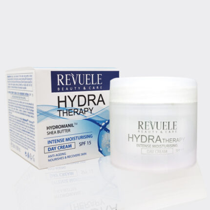 کرم روز آبرسان با اس پی اف 15 رووله مدل Revuele Hydra Therapy intense Moisturising Day cream