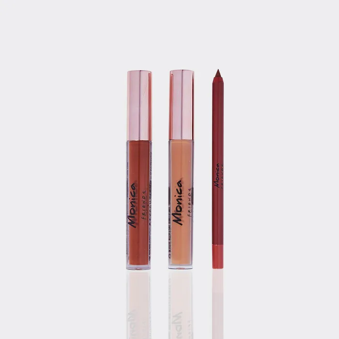 کیت لب مونیکا رولوشن مدل Revolution makeup Friends monica lip kit