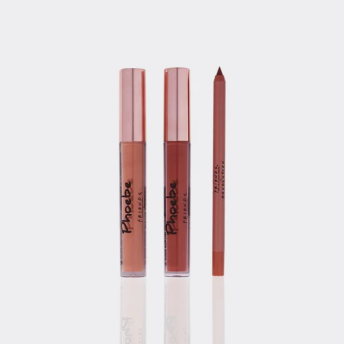 کیت لب فوئبه رولوشن مدل Revolution makeup Friends phoebe lip kit