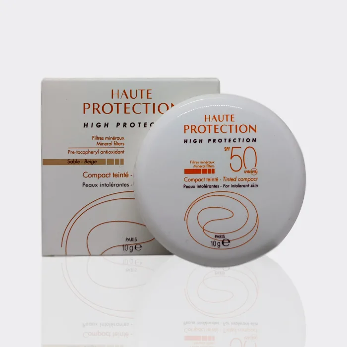 کامپکت مینرال اون SPF50 مدل Avene High Protection Tinted Compact
