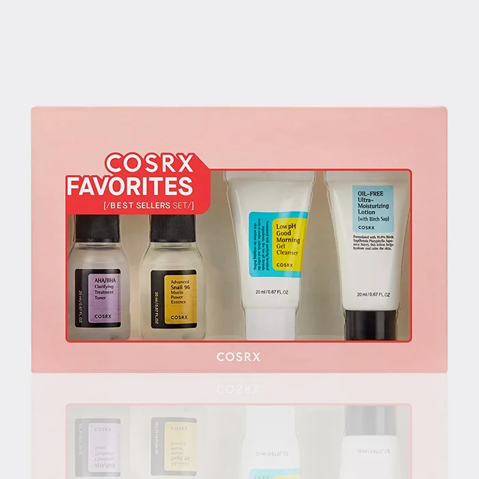 کیت درمانی ضدجوش و جوانساز کوزارکس مدل Cosrx favorites best sellers set