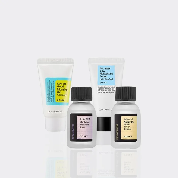 کیت درمانی ضدجوش و جوانساز کوزارکس مدل Cosrx favorites best sellers set