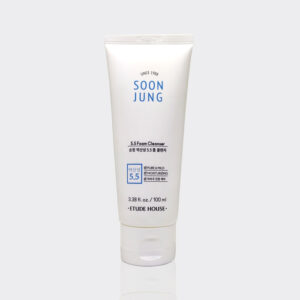 فوم شوینده پوست خشک و حساس اتود هاوس مدل Etude House soon jung 5.5 foam cleanser