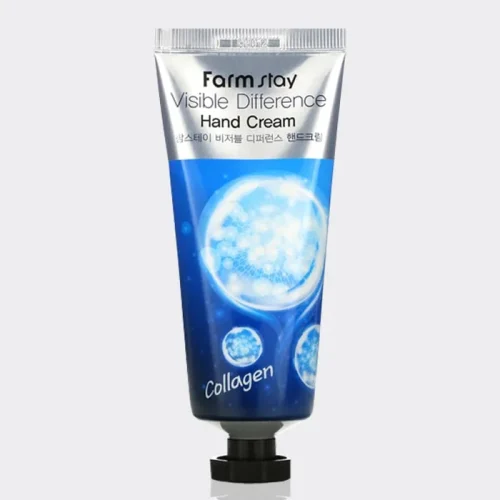 2--c-min کرم دست کلاژن فارم استی مدل Farm Stay Visible Difference Hand Cream (collagen)