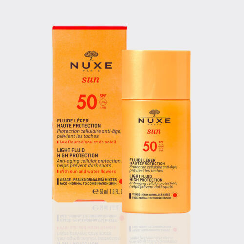 nuxe light fluid high protection spf 50