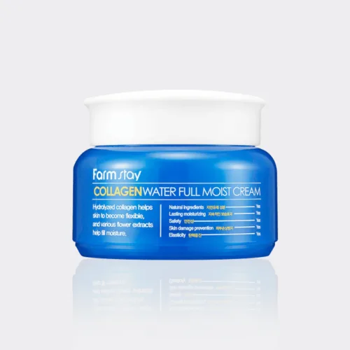 کرم آبرسان و مرطوب کننده کلاژن فارم استی مدل Farm Stay Collagen Water Full Moist Cream