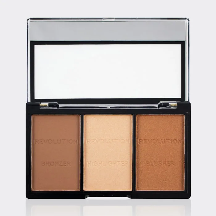 پالت کانتور سه کاره رولوشن مدل Revolution Ultra Sculpt & Contour Kit