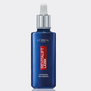 سرم شب ضد چروک رتینول لورآل مدل L'Oréal Revitalift Laser Pure Retinol Deep Wrinkle Night Serum