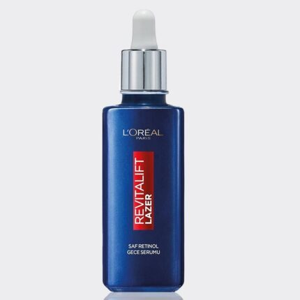 سرم شب ضد چروک رتینول لورآل مدل L'Oréal Revitalift Laser Pure Retinol Deep Wrinkle Night Serum