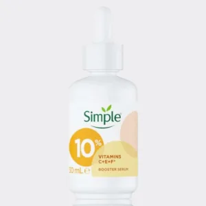 سرم ویتامین سی سیمپل مدل Simple Vitamin C+E+F Booster Serum