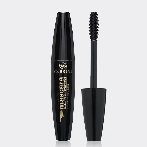 ریمل ضد آب گابرینی مدل Gabrini silicon brush Mascara double volume waterproof