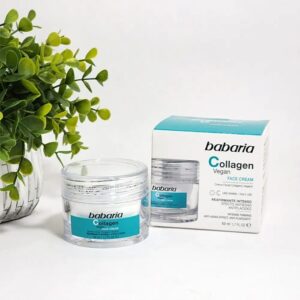 کرم ضد پیری کلاژن باباریا مدل babaria Collagen Vegan Face Cream