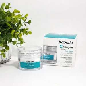 کرم ضد پیری کلاژن باباریا مدل babaria Collagen Vegan Face Cream