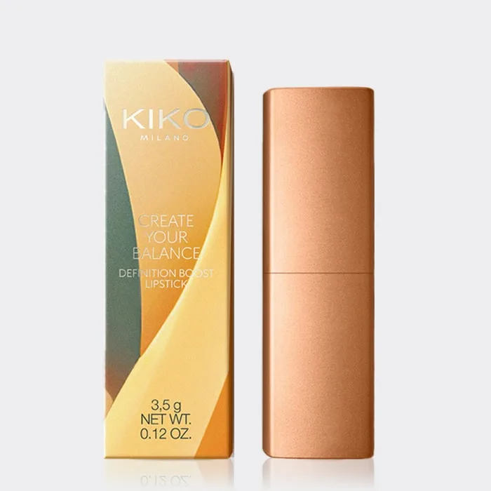 رژلب جامد بالانس کیکو میلانو مدل KIKO Milano Create Your Balance Definition Boost Lipstick