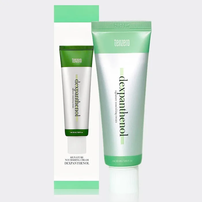 کرم مرطوب کننده و ترمیم کننده دکسپانتنول تن زیرو tenzero Dexpanthenol Signature nourishing Cream 50ml
