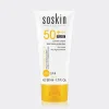 1-soskin-nocolor-sun-cream کرم ضد آفتاب بدون رنگ سسکین
