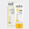 2-soskin-nocolor-sun-cream کرم ضد آفتاب بدون رنگ سسکین