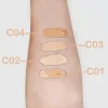 rainy-flower-fooundation-cream-spf30-test کرم پودر آرگان و آلوئه ورا رینی فلاور 30 میل