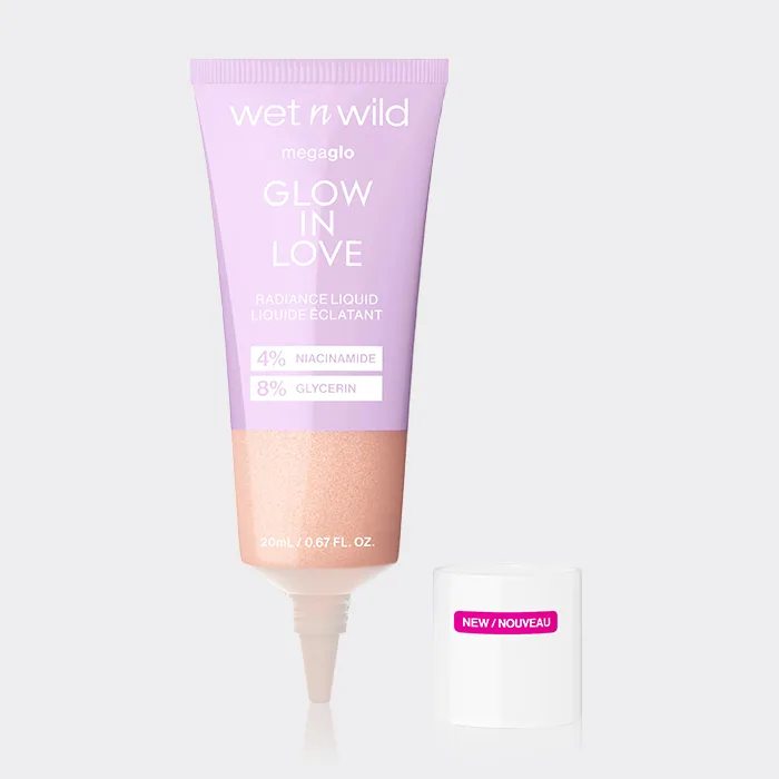 هایلایتر مایع گلو این لاو وت اند وایلد Wet n Wild Megaglo Glow In Love Radiance Liquid 20ml
