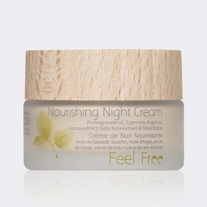 کرم شب تغذیه کننده و ضد پیری فیل فری Feel Free Nourishing Night Cream 50ml