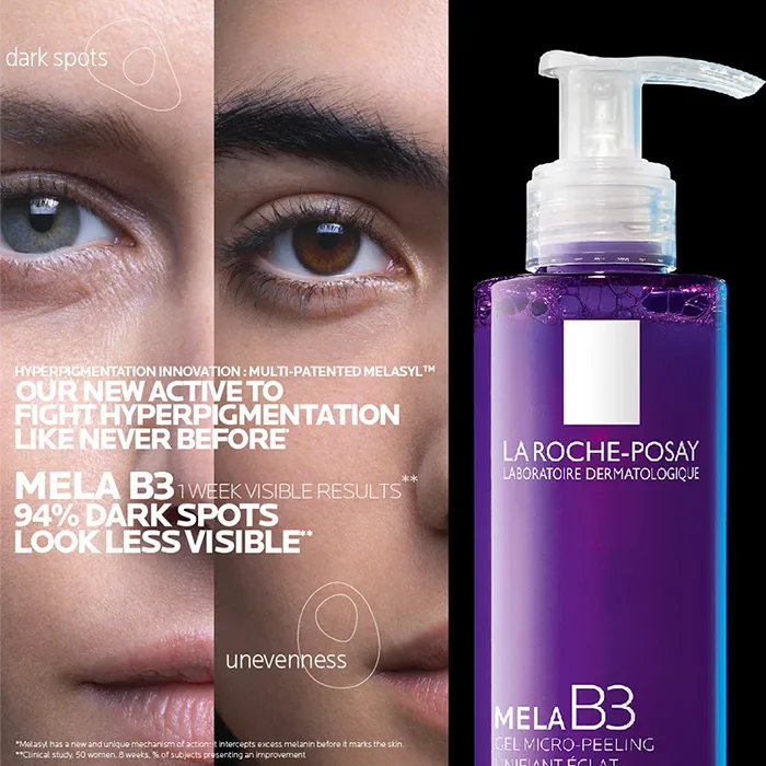 ژل شستشو ضد لک قوی MELA B3 لاروش پوزای