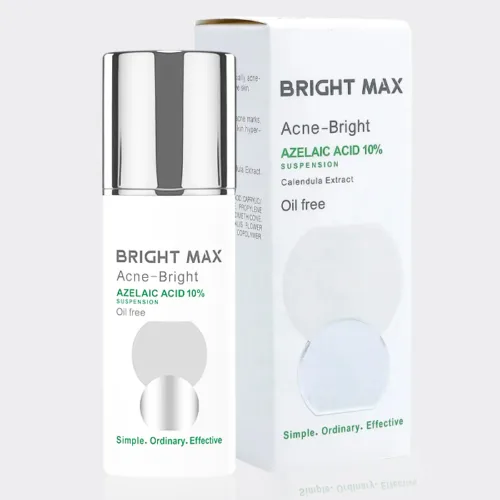 سوسپانسیون آزلائیک اسید 10% آکنه-برایت برایت مکس