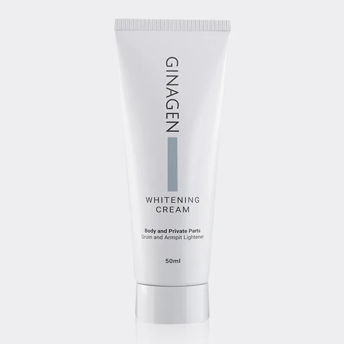 1-ginagen-whitening-cream-body کرم روشن کننده نواحی حساس بدن ژیناژن