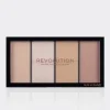 1-revolution-luster-lights-warm-highlighter پالت هایلایتر لوستر لایتس وارم رولوشن