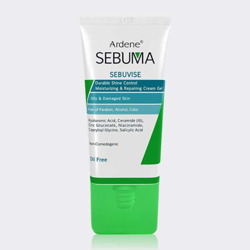 1-arden-sebuma-sebuvise-cream کرم ژل مرطوب کننده و ترمیم کننده سبوویس آردن سبوما