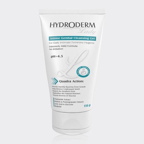 1-hydroderm-intime-genital-cleansing-gel ژل بهداشتی بانوان روزانه هیدرودرم