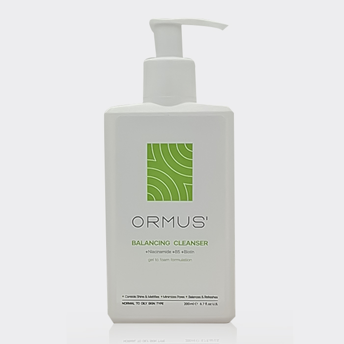 1-ormus-balancing-face-wash ژل شستشو متعادل کننده پوست چرب اورموس