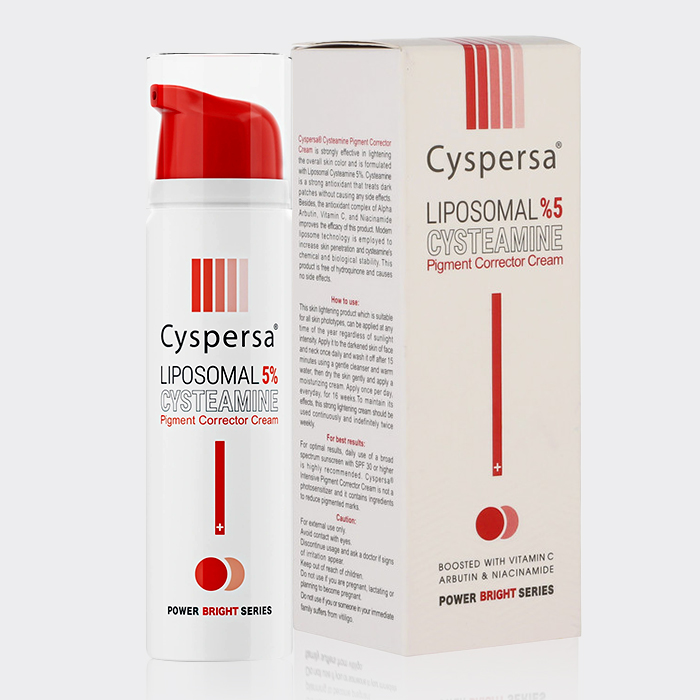 2-cyspersa-cysteamine-cream کرم ضد لک قوی سیتئامین سیسپرسا