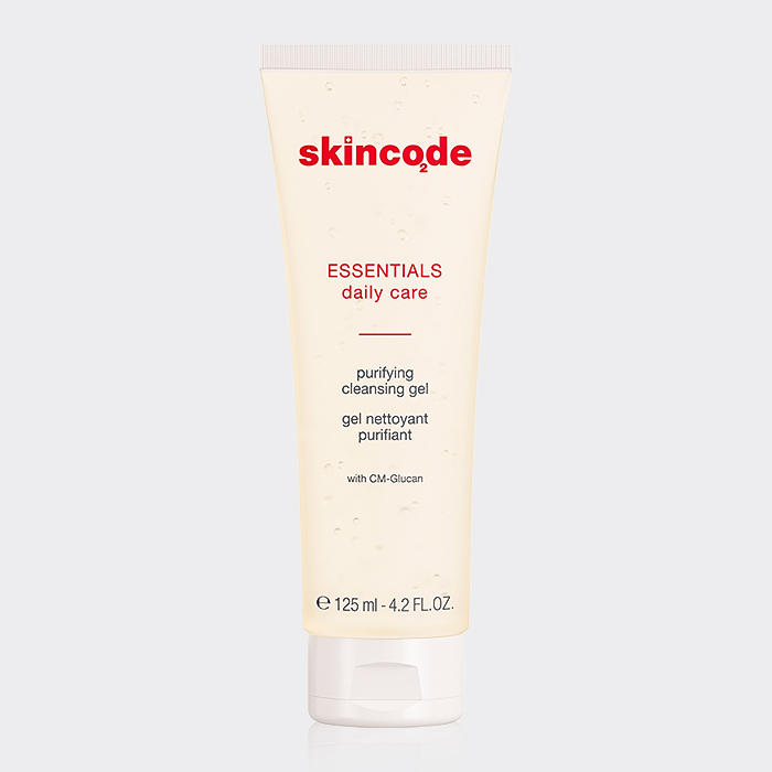 1-skincode-purifying-cleansing-gel ژل شستشو احیاء کننده اسکین کد