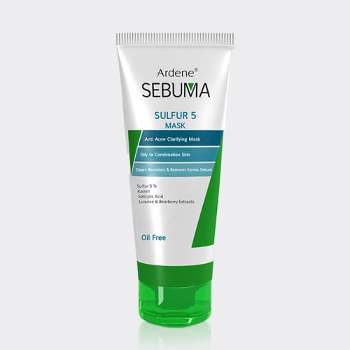1-ardene-sebuma-sulfur-5-mask ماسک پاکسازی و ضدجوش سولفور 5 آردن سبوما