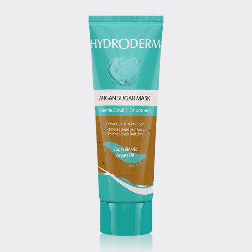 1-hydroderm-argan-sugar-mask ماسک اسکراب شکر و آرگان هیدرودرم