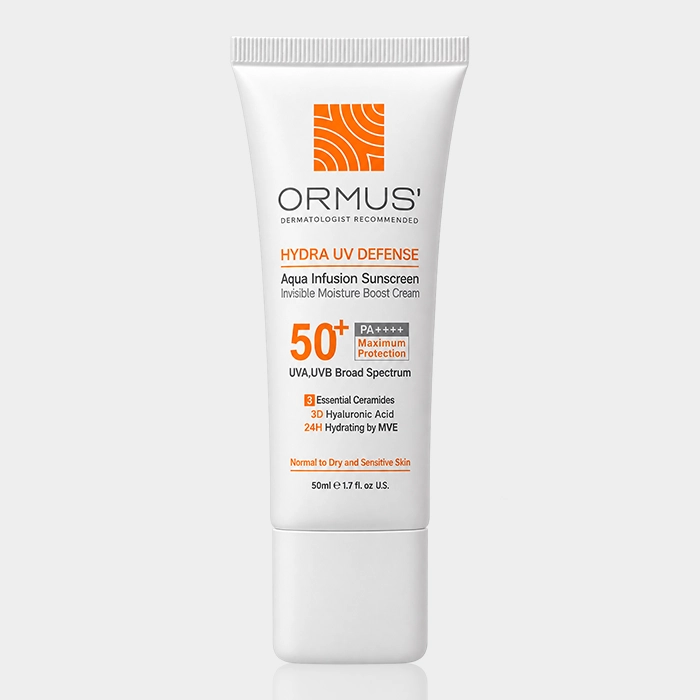 1-ormus hydra uv defense cream new copy کرم ضد آفتاب پوست خشک و حساس اورموس