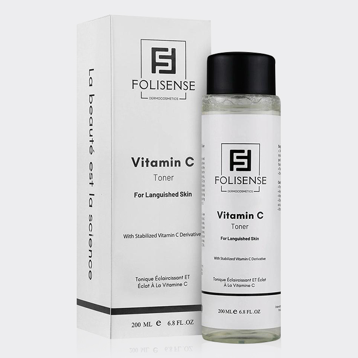 2-folisense-vitamin-C-toner تونر روشنکننده ویتامین C فولیسنس