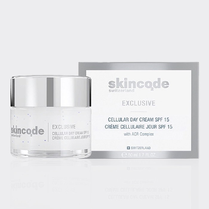 2-skincode-Cellular-day-cream کرم روز سلولساز و ضد چروک اسکین کد