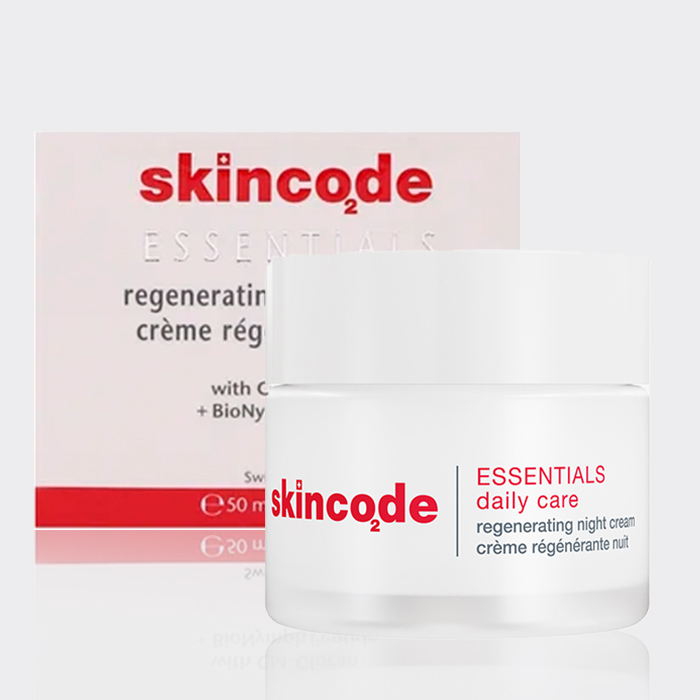 2-skincode-regenerating-night-cream کرم شب بازسازیکننده اسکین کد