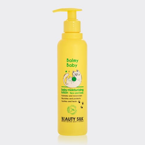 1-beauty-silk-baby-misturizing-lotion لوسیون صورت و بدن کودک بیوتی سیلک