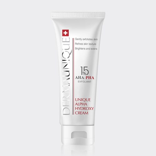 1-dermaunique-alpha-hydroxy-cream کرم لایهبردار و ضد لک درمایونیک