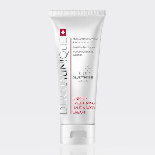 1-dermaunique-hand-&-body-cream کرم روشنکننده دست و بدن درمایونیک