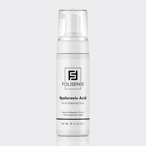 1-folisense-hyaluronic-cleansing-foam فوم شستشو هیالورونیک اسید فولیسنس